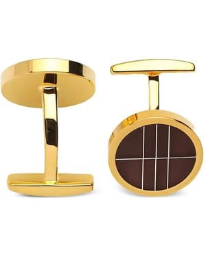 BOSS Gemelos con cuadrícula redonda - Metálico