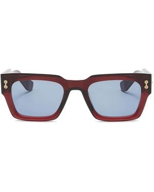 Akoni Cosmo Square-Frame Sunglasses - Blue