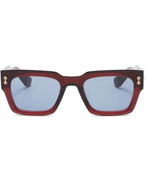 Akoni Cosmo Square-Frame Sunglasses - Blue