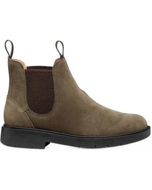 Geox Suede Chelsea Boots - Brown