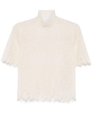 McQueen Lace Blouse - White