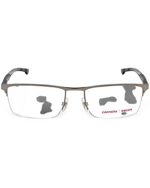 Carrera Rectangle-Frame Glasses - White