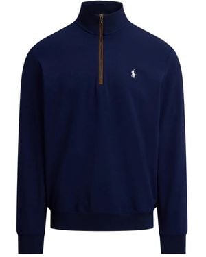 Ralph Lauren ハーフジップ プルオーバー - ブルー