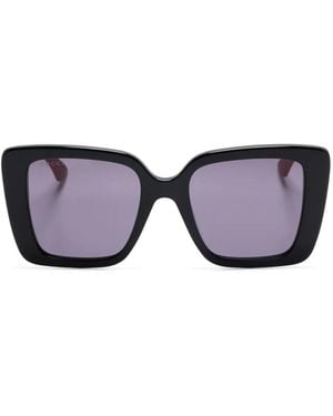 Gucci Oversize-Frame Sunglasses - Blue