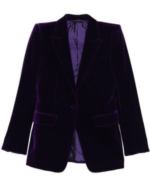 Tom Ford Pocket Single-Button Blazer - Blue
