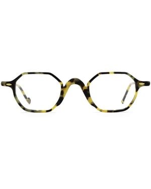 Eyepetizer Dutch Bril Met Geometrisch Montuur - Bruin
