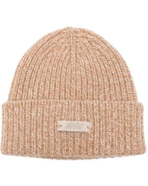 Autry Ribbed beanie - Natur