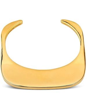 Philippe Audibert Sculptural Open-Cuff Bracelet - Metallic