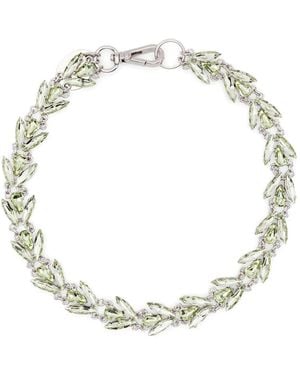 Simone Rocha Crystal Floret Necklace - Metallic