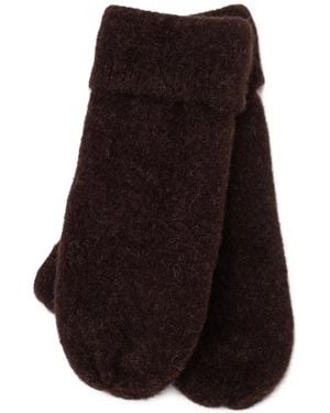Samsøe & Samsøe Nor Knit Mittens - Brown