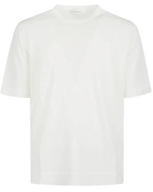 Ballantyne T-Shirt Girocollo A Maniche Corte - Bianco