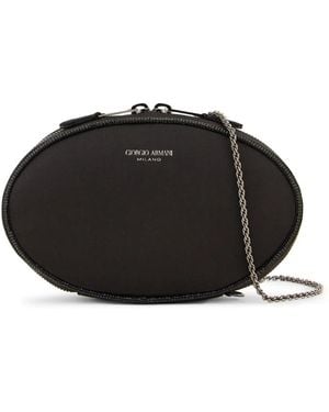 Giorgio Armani チェーン クラッチバッグ - ブラック
