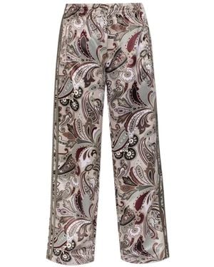 adidas Liberty London Firebird Satin Trackpant - White