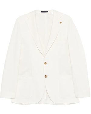 Latorre Textured Tailored Blazer - White