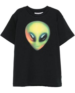 Molo プリント Tシャツ - ブラック