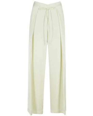 Isabelle Blanche Drawstring Pants - White