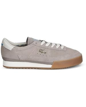 Lacoste Baskets Aura En Daim - White