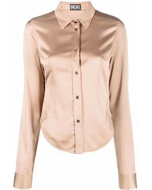 DIESEL C-Kiki Long-Sleeve Shirt - Natural