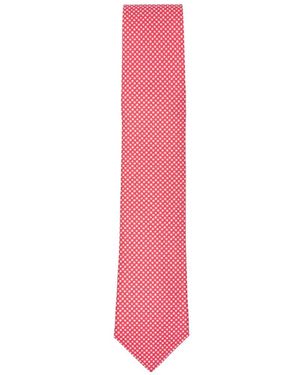 Errico Formicola Patterned Tie - Pink