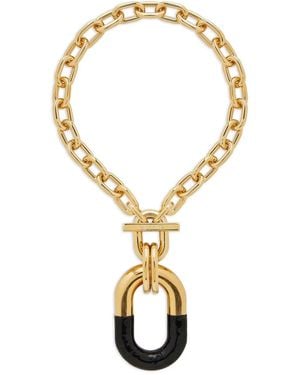 Rabanne Xl Link Chain Necklace - Metallic