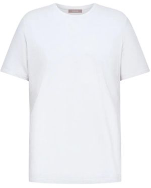 12 STOREEZ Crew-Neck T-Shirt - White
