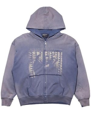 Enfants Riches Deprimes Daughter's Pet Zip-Up Hoodie - Purple