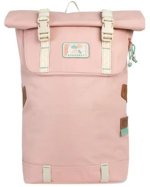Doughnut Cristopher Dreamwalker Roll-Top Backpack - Pink