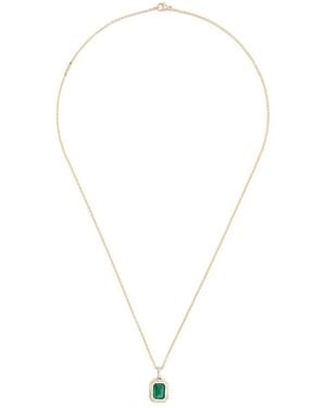 MAOR 18K Equinox Peridot Necklace - White