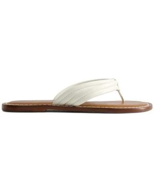 Bernardo Miami Leather Sandals - White