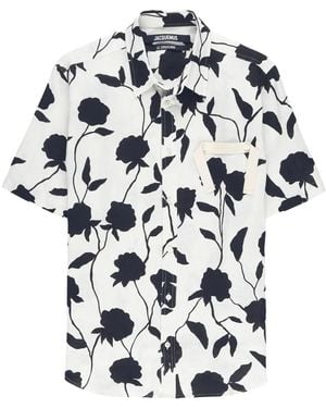 Jacquemus Les Sculpturesコレクション ホワイト La Chemise Jean シャツ