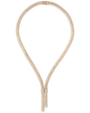 Officina Bernardi Collar Enigma Y Con Diamantes - Blanco