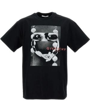 Givenchy Graphic-Print T-Shirt - Black