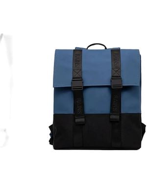 Rains Flap-Top Backpack - Blue
