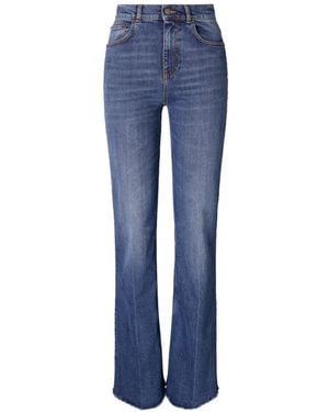Tory Burch Bootcut Jean - Blue