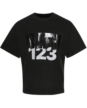 RRR123 Inri Tシャツ - ブラック