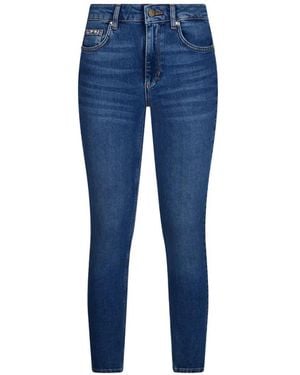 Liu Jo High-Rise Ive-Pockets Jeans - Blue