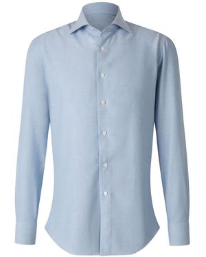 Fray Twill Shirt - Blue