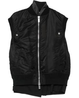 Sacai Welt-Pocket Gilet - Black