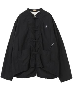 Undercover Buckle-Fastening Shirt Jacket - Black