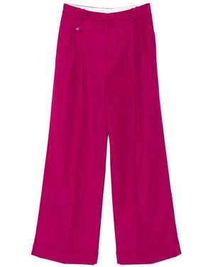 Zimmermann Luna Belt-Loops Trousers - Pink