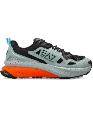 EA7 Crusher Logo Trainers - Blue