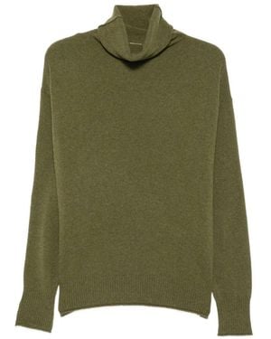 C.T.Plage Roll-Neck Cashmere Sweater - Green