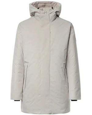 Save The Duck Sesle Hooded Padded Coat - Grey