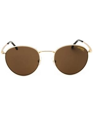 Carrera 339/S Round-Frame Sunglasses - Metallic