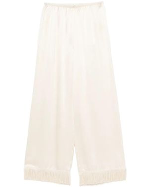 Doen Pantalones Rectos Lavon - Blanco