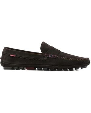 Paul Smith Penny Stitching Loafers - White