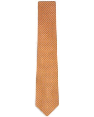 Ferragamo Snail print ties - Blanco