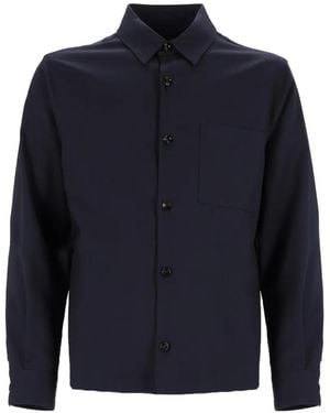 BE ABLE Button-Down Long-Sleeve Shirt - Blue