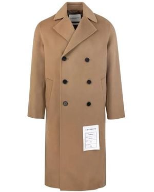 Amaranto Manteau À Boutonnière Croisée - Neutre