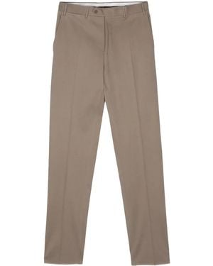 Canali Straight-Leg Pants - Gray